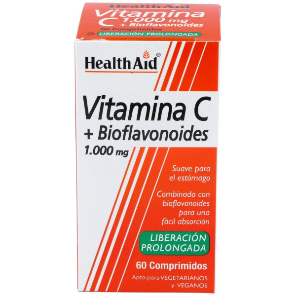 Vit C + Bioflavonoides 60Comp. Health Aid
