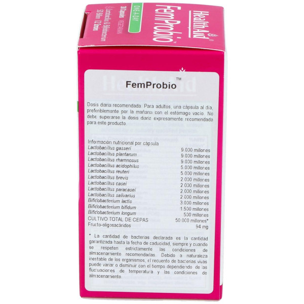 Femprobio 50.000Millones 30Vcap. Health Aid