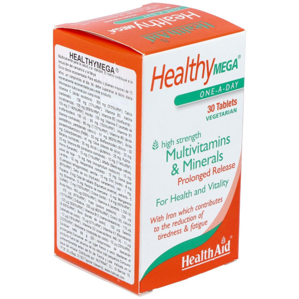Healthy Mega Multinutriente De Alta Potencia 30 Compr