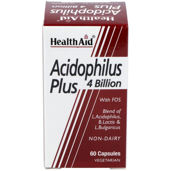 Acidophilus Plus 4 Billion 60Cap. Health Aid