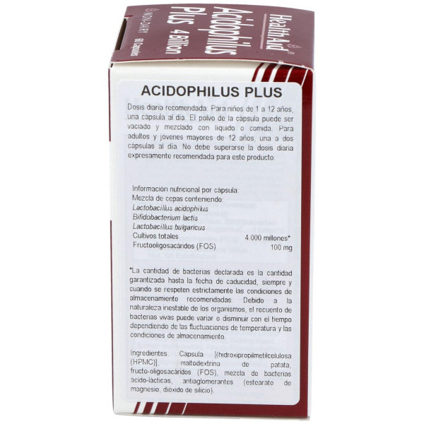 Acidophilus Plus 4 Billion 60Cap. Health Aid
