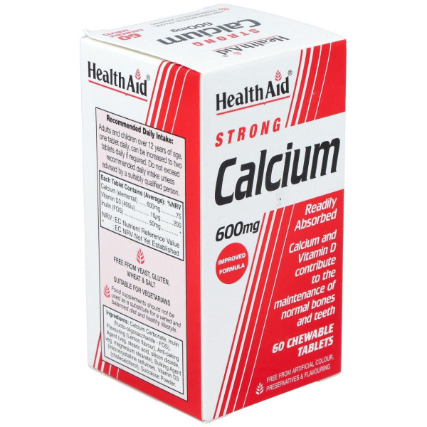 Calcio 600Mg. 60Comp. Health Aid