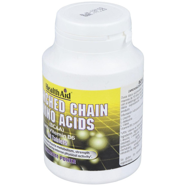 Bcaa Branched Chain Amino Acids 60Comp. Health Aid