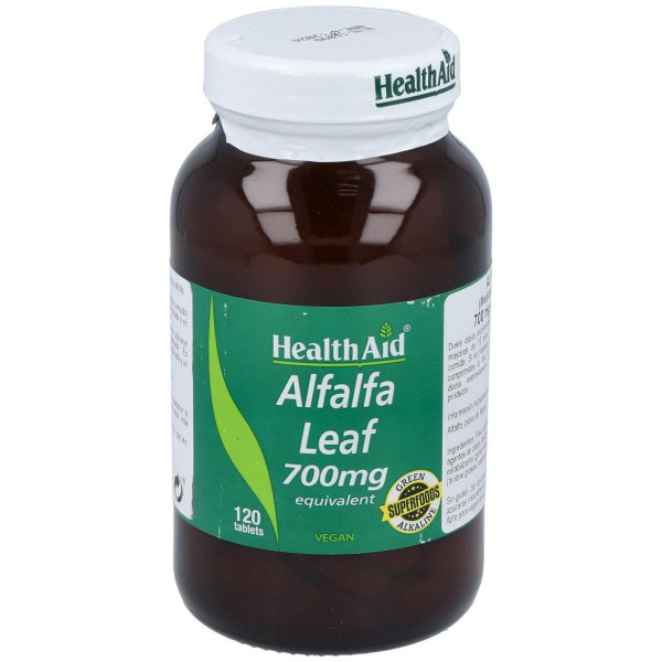 Healthaid Alfalfa (Medicago Sativa) 700 Mg 120 Comprimidos