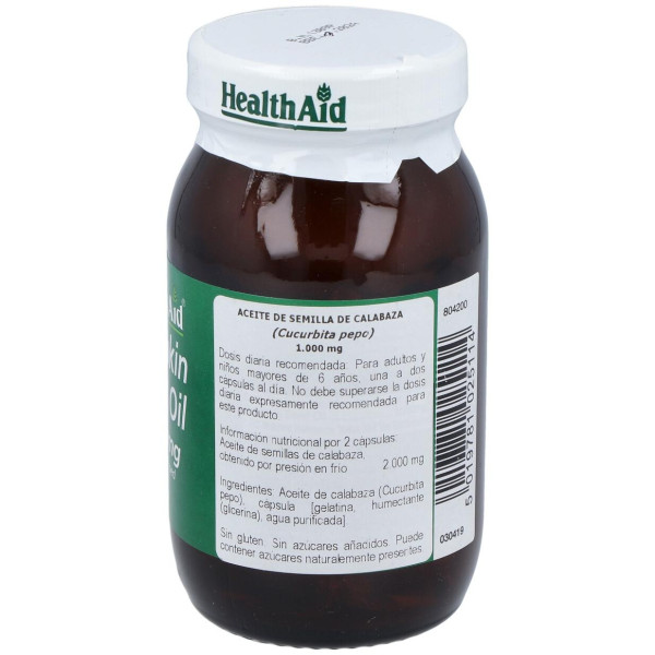 Aceite De Semilla De Calabaza 60Comp. Health Aid