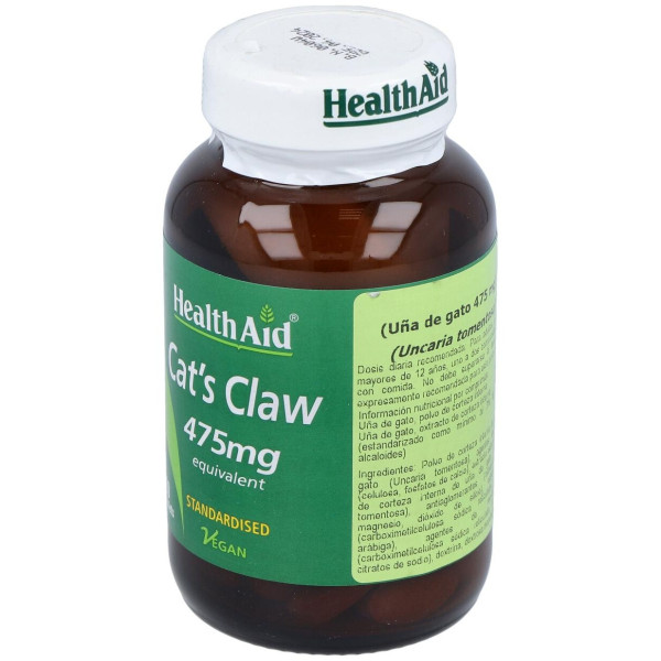 Uña De Gato Corteza Interna 60Comp. Health Aid