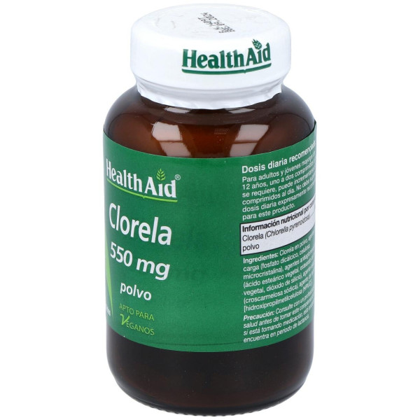 Chlorella 550Mg. 60Comp. Health Aid