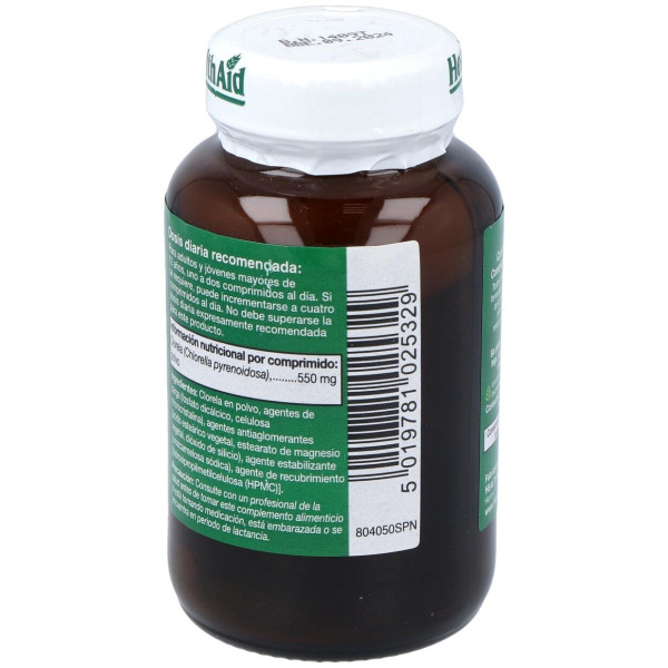 Chlorella 550Mg. 60Comp. Health Aid