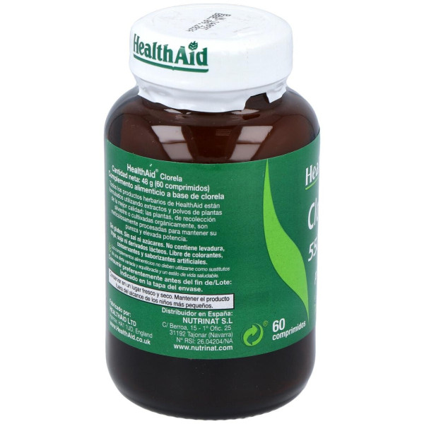 Chlorella 550Mg. 60Comp. Health Aid