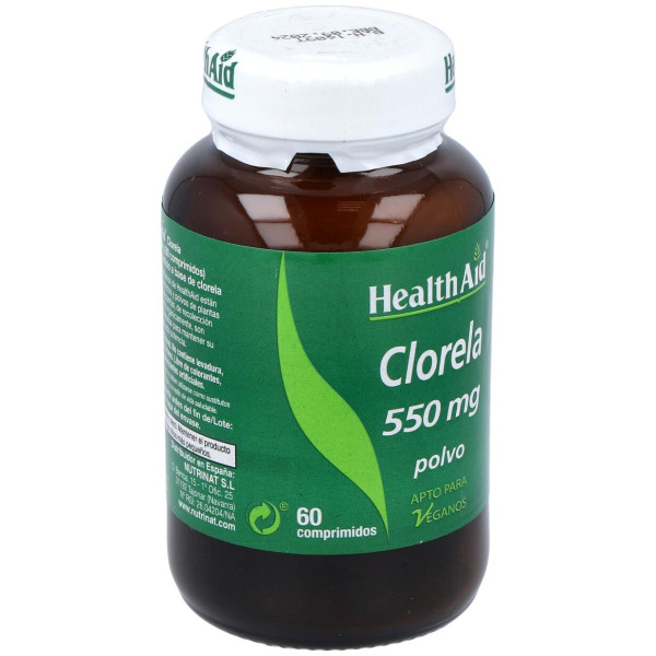 Chlorella 550Mg. 60Comp. Health Aid