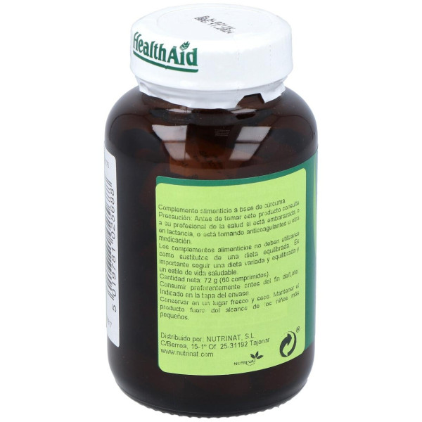 Curcuma Raiz (Turmeric) 60Comp. Health Aid