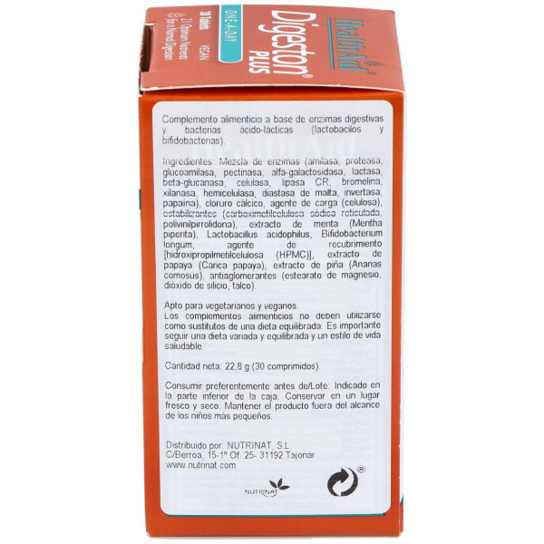 Digeston Plus Con Prebioticos 30Comp.