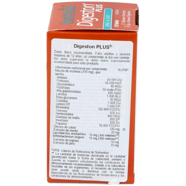 Digeston Plus Con Prebioticos 30Comp.