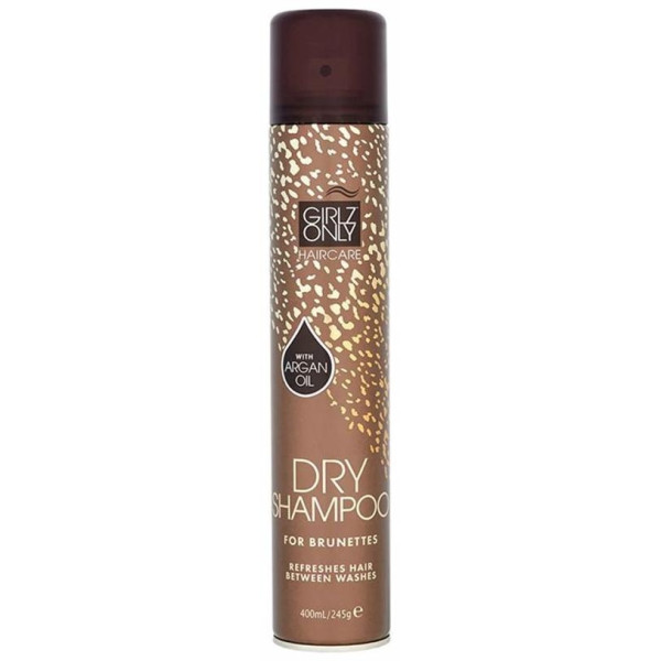Girlz Only Dry Shampoo For Brunettes With Argan Oil 400Ml