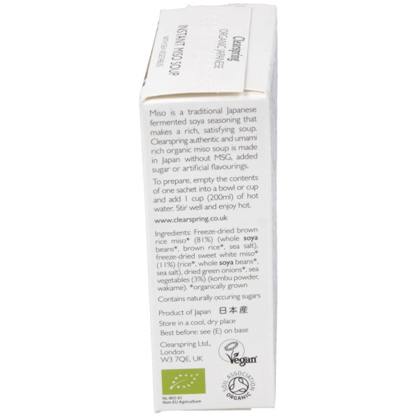 Sopa De Miso Y Algas Instantanea 4Sbrs.