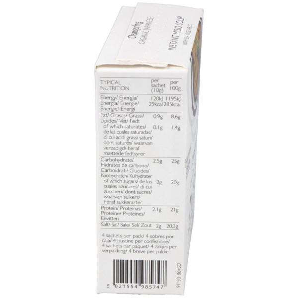 Sopa De Miso Y Algas Instantanea 4Sbrs.