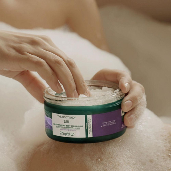 Sleep Aceite Exfoliante Corporal Lavansa Y Vetiver 275 Gr