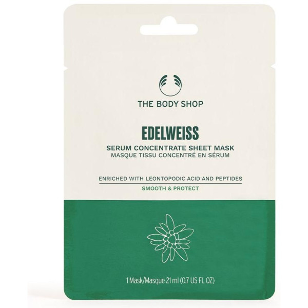 The Body Shop Edelweiss Serum Concentrate Sheet Mask 1Ud