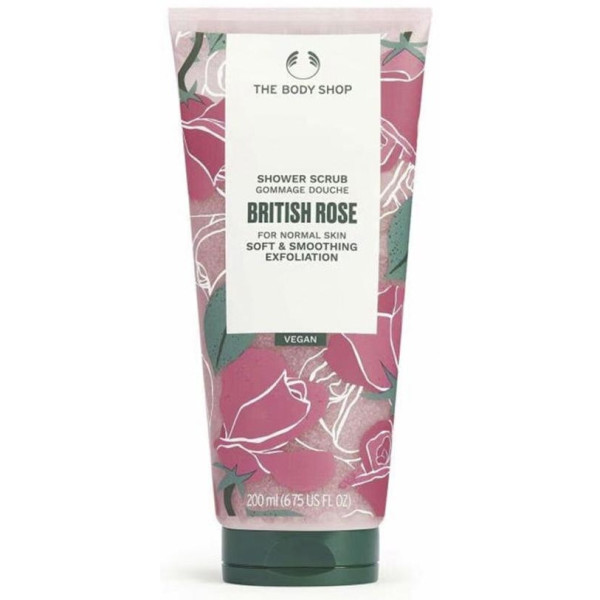 The Body Shop British Rose Shower Scrub 200Ml