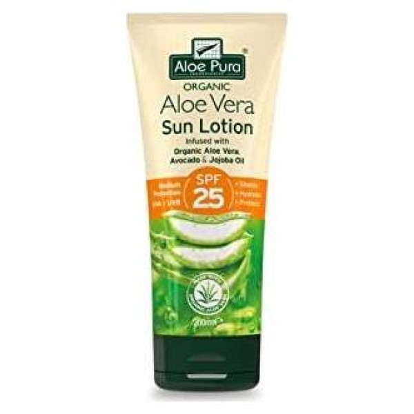 Protector Solar Factor 25 Aloe Pura 200 Ml