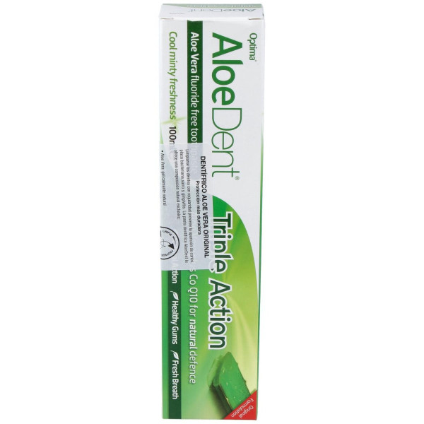 Aloedent Aloe Vera Triple Accion Dentifrico 100Ml.