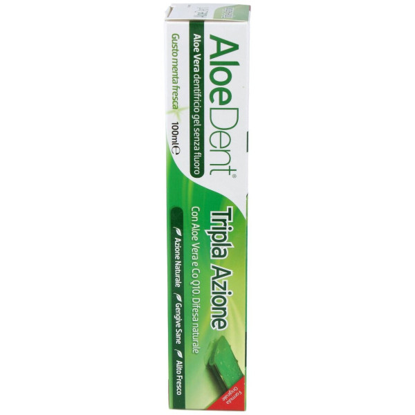 Aloedent Aloe Vera Triple Accion Dentifrico 100Ml.