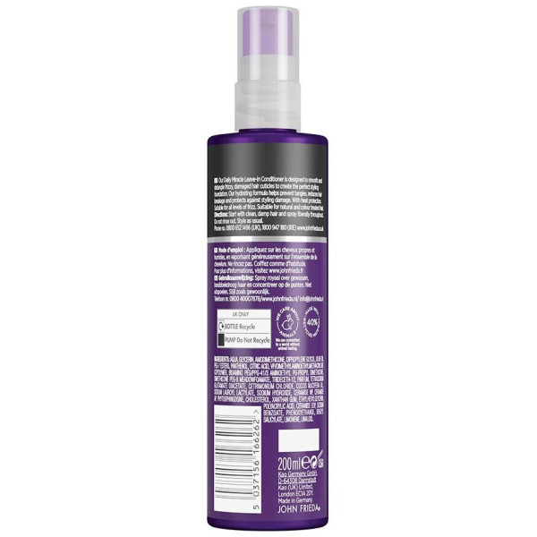 Frizz-Ease Acondicionador Sin Aclarado 250 Ml