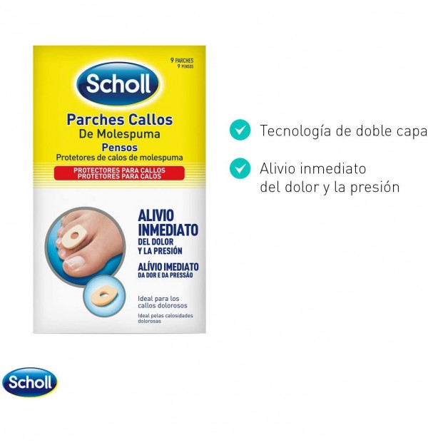 Dr Scholl Parches Callos Molespuma (Escudo)