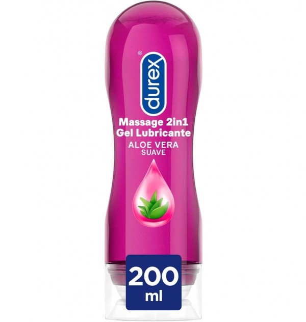 Durex Play Massage Lubricante Aloe Vera