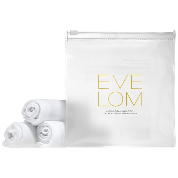 Eve Lom Muslin Toallita Limpiadora Facial 3Uds