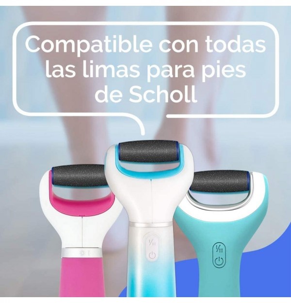 Scholl Velvet Smooth - Lima Electronica Diamond Crystals Recambio Durezas Persistentes (2 U Recambio)