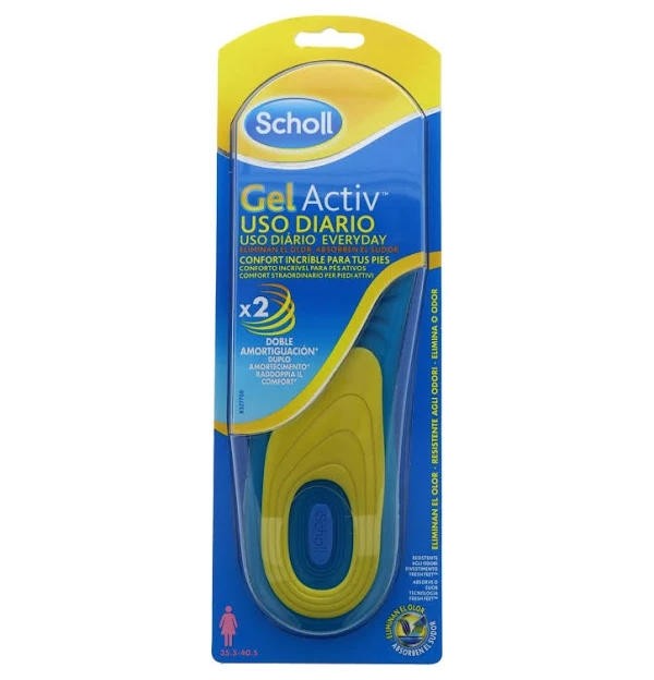 Dr Scholl Gelactiv Uso Diario (Mujer 1 Par)