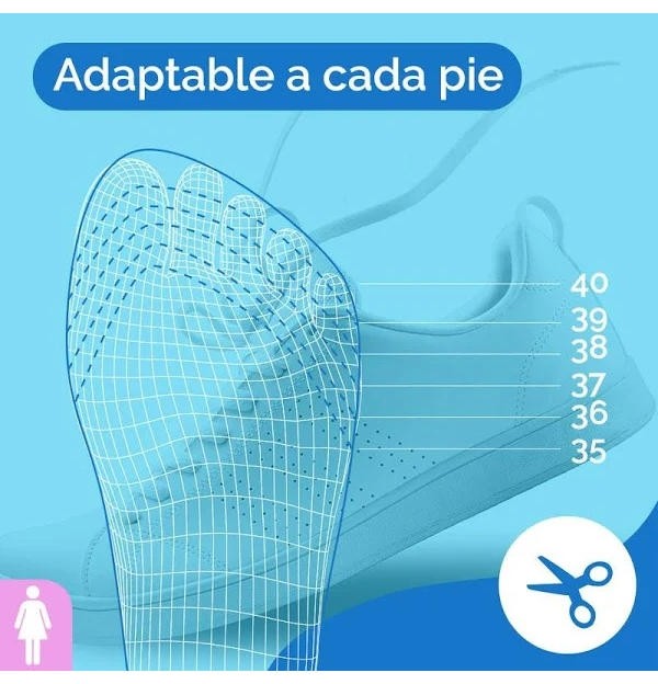 Dr Scholl Gelactiv Uso Diario (Mujer 1 Par)