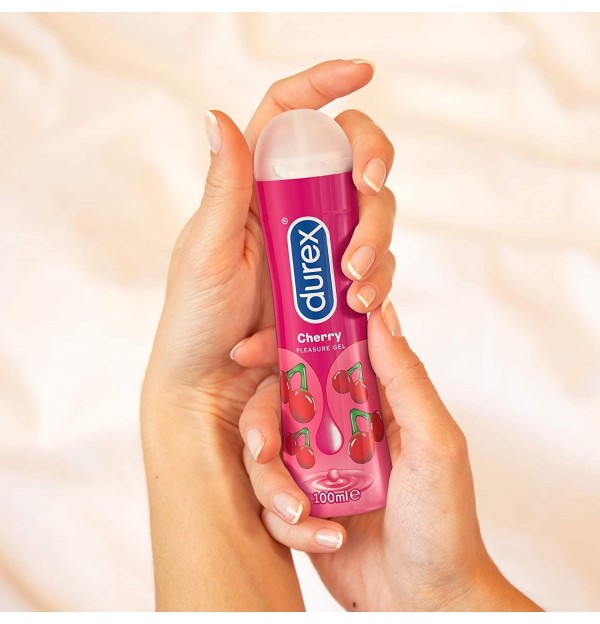 Durex Play Cherry Pleasure Gel - Lubricante Hidrosoluble Intimo (50 Ml)