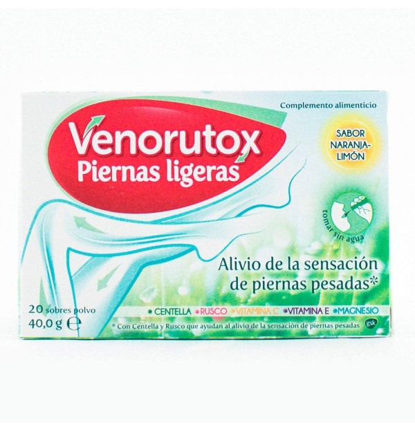 Venorutox Piernas Ligeras (20 Sobres)
