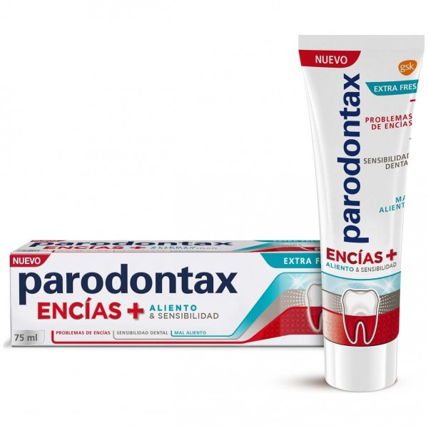 Parodontax Encías + Aliento & Sensibilidad Extra Fresh 75Ml