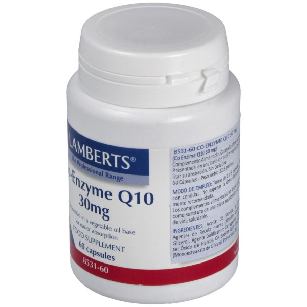 Lamberts Co-Enzyme Q10 30Mg 60Cáps