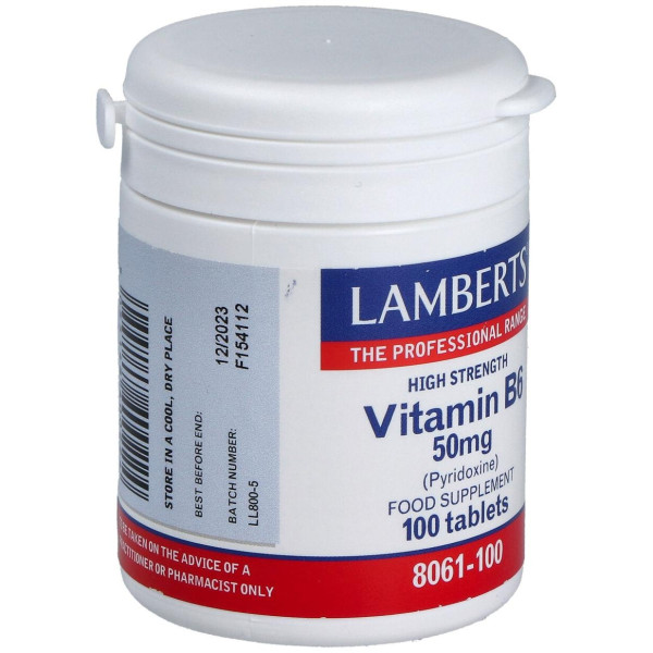 Vitamina B6 50 Mg. 100 Comp.