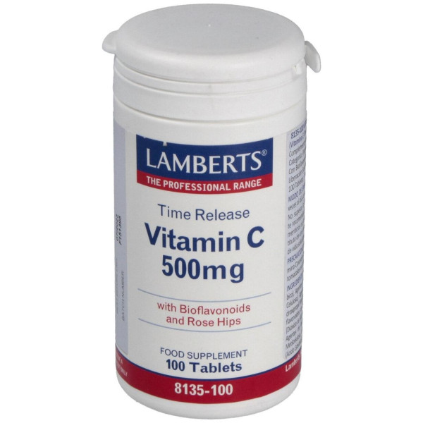 Vitamina C 500Mg Time De Lib. Sostenida 100 Comp.