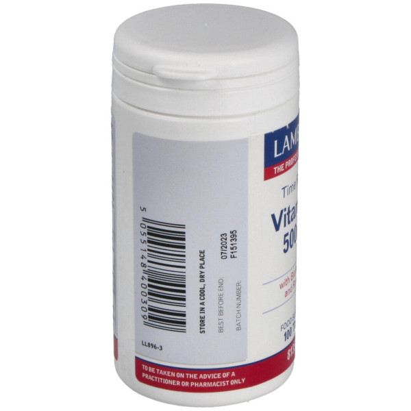 Vitamina C 500Mg Time De Lib. Sostenida 100 Comp.
