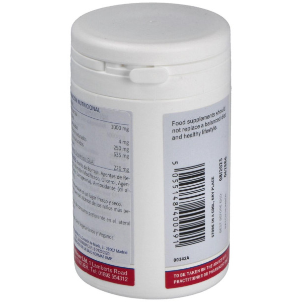 Aceite De Borraja Puro 1000Mg(High Gla215Mg)90Cap.