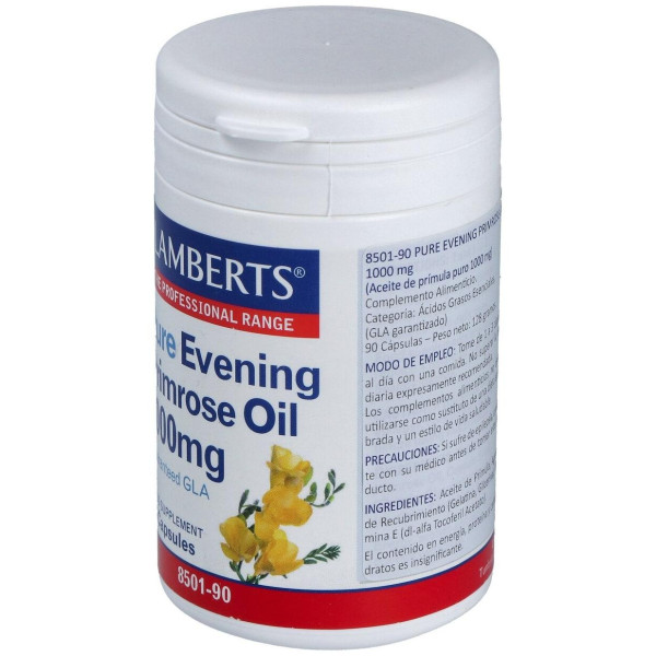 Lamberts Aceite De Prímula 1000Mg 90 Cáps.