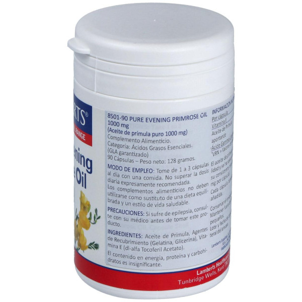 Lamberts Aceite De Prímula 1000Mg 90 Cáps.