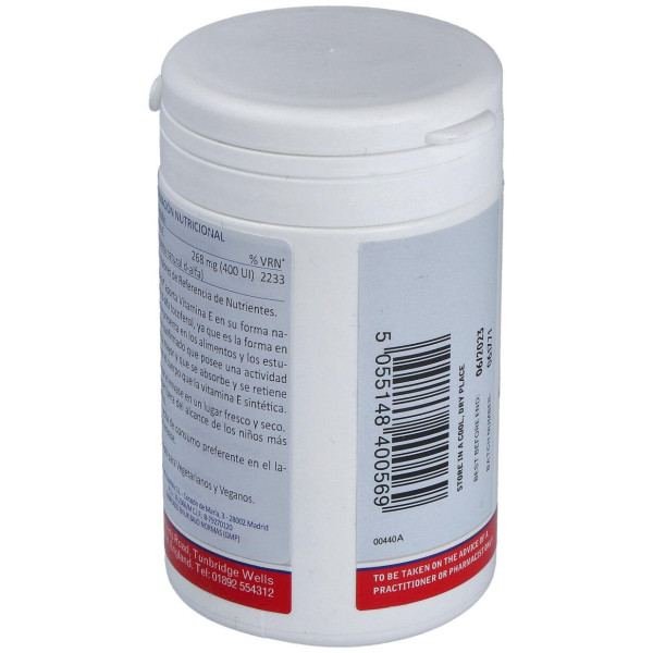 Lamberts Vitamina E Natural 400Ui 180 Comprimidos