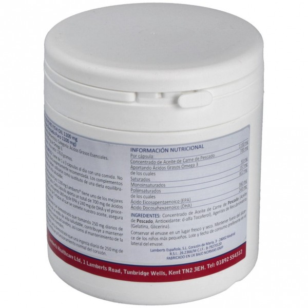 Aceite De Pescado Puro-Omega 3 Alta Pot. 120Perlas