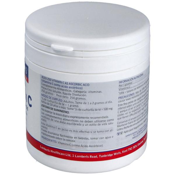 Acido Ascorbico (Polvo) 250 Gr.