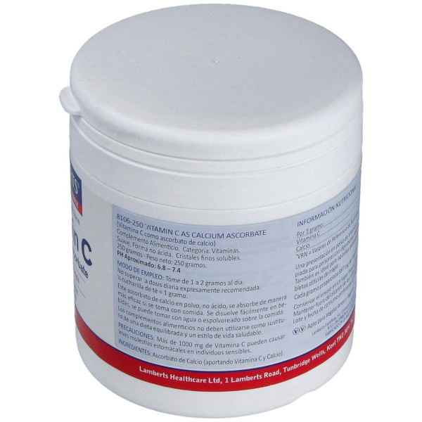 Lamberts Vitamina C Ascorbato De Calcio 250G