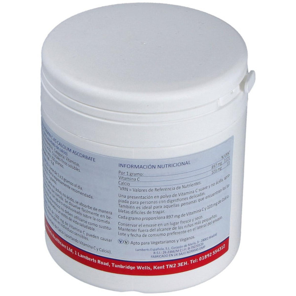 Lamberts Vitamina C Ascorbato De Calcio 250G