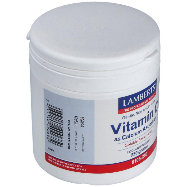 Lamberts Vitamina C Ascorbato De Calcio 250G