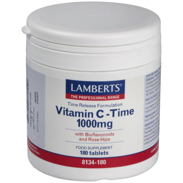 Vitamina C 1000Mg Con Bioflavonoides 180 Cápsulas